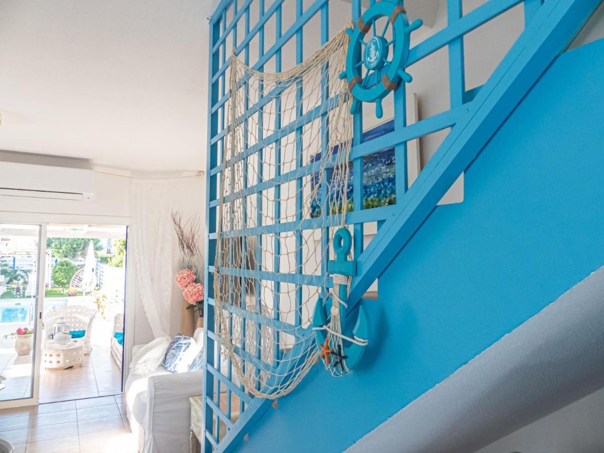 Greek Island Style 2 Bedroom Villa With Pool Next To The Sea لارنكا المظهر الخارجي الصورة